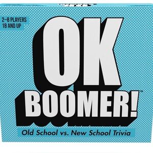OK Boomer - The Old School vs. New School Trivia Game new